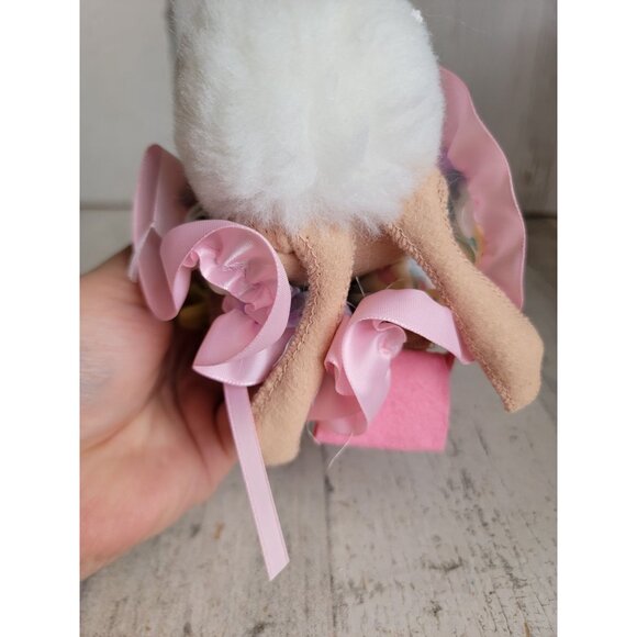 Annalee flower bunny floral vintage plush home decor xmas - Picture 7 of 7